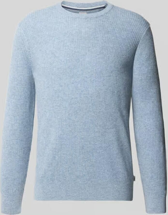 BRAX Regular fit pullover van mix van wol en kasjmier model 'Rick'