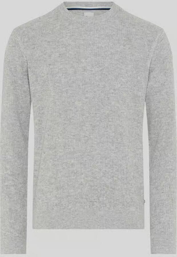 BRAX Regular fit pullover van mix van wol en kasjmier model 'Rick'