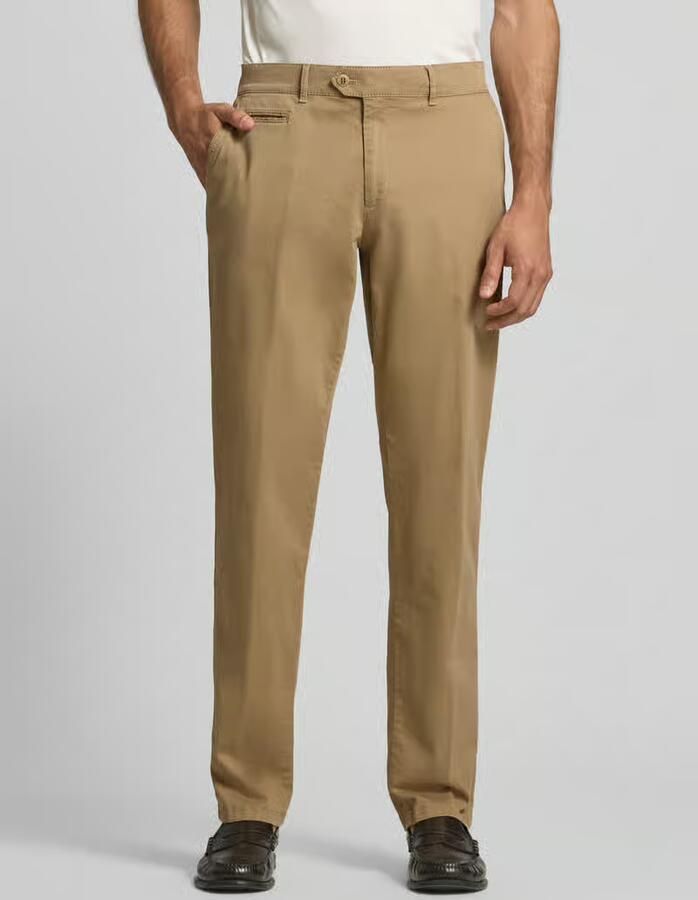 BRAX Rechte broek van viscosemix model 'Everest' - Foto 2