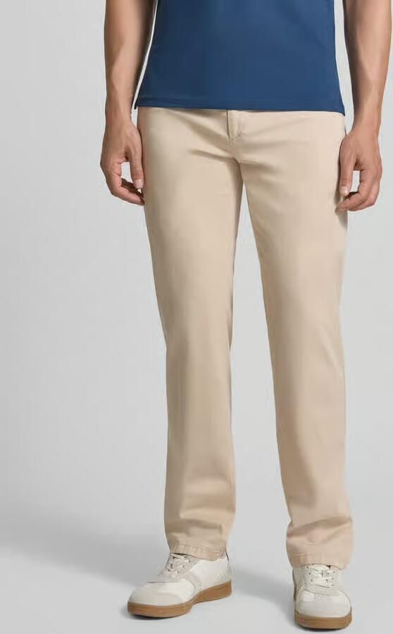 BRAX Rechte broek van viscosemix model 'Everest' - Foto 3
