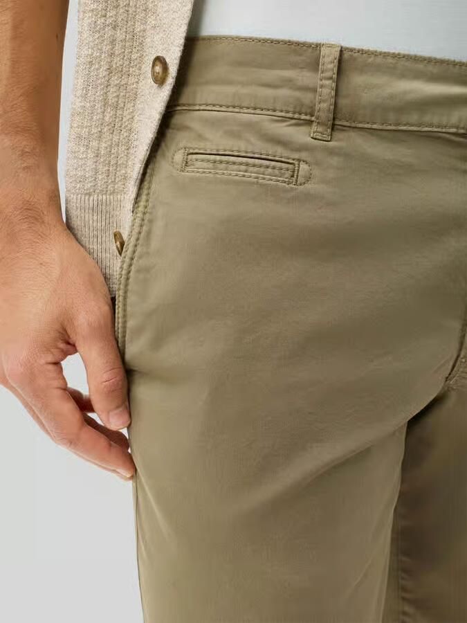 BRAX regular fit bermuda van katoenmix