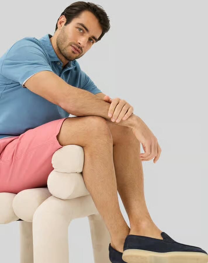 BRAX regular fit bermuda van katoenmix