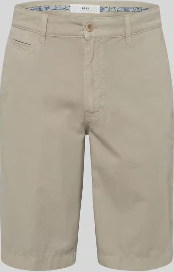 BRAX regular fit bermuda van katoenmix