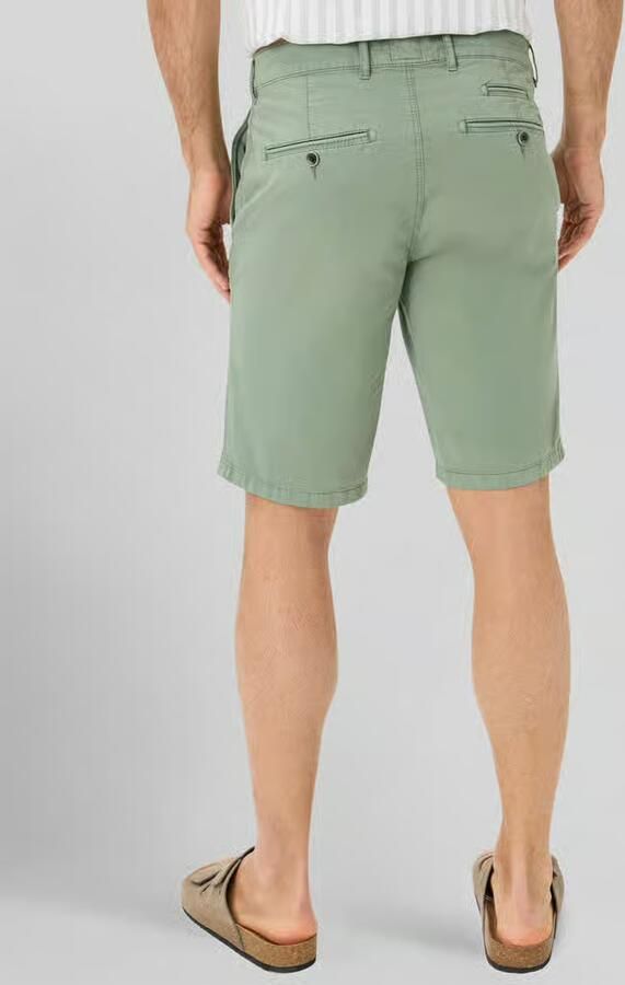 BRAX regular fit bermuda van katoenmix