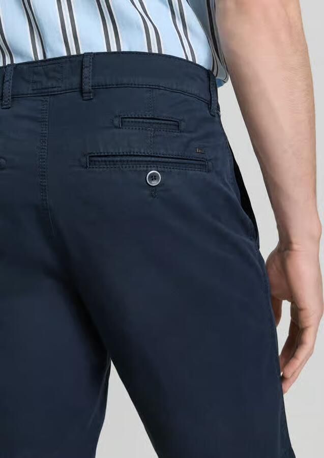 BRAX regular fit bermuda van puur linnen model 'BALU'