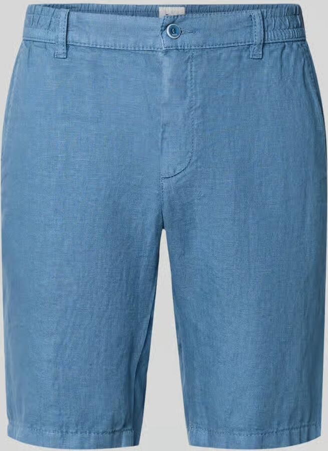 BRAX regular fit bermuda van puur linnen model 'BALU' - Foto 2