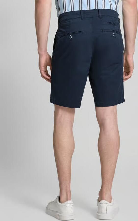 BRAX regular fit bermuda van puur linnen model 'BALU'