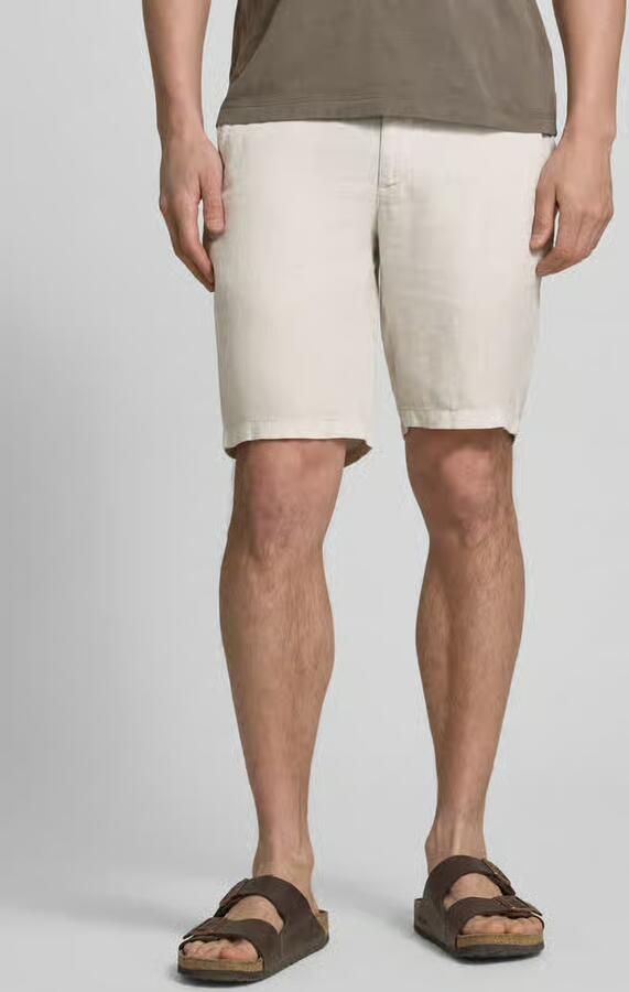 BRAX regular fit bermuda van puur linnen model 'BALU' - Foto 4
