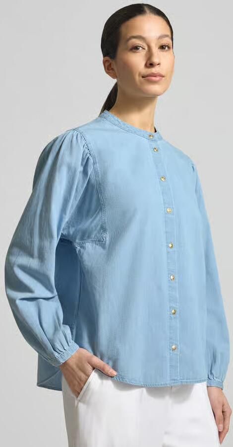 BRAX Regular fit blouse in denimlook Model 'Valeria' - Foto 2