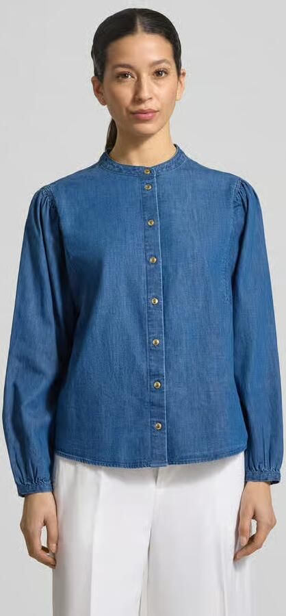 BRAX Regular fit blouse in denimlook Model 'Valeria' - Foto 4
