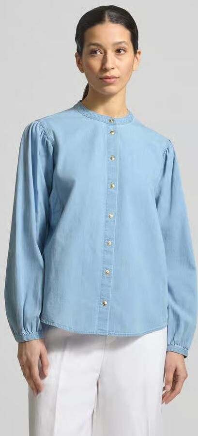 BRAX Regular fit blouse in denimlook Model 'Valeria' - Foto 3