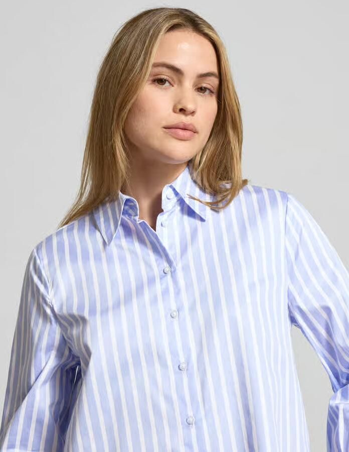 BRAX Regular fit blouse met knoopsluiting model 'VICA' - Foto 2
