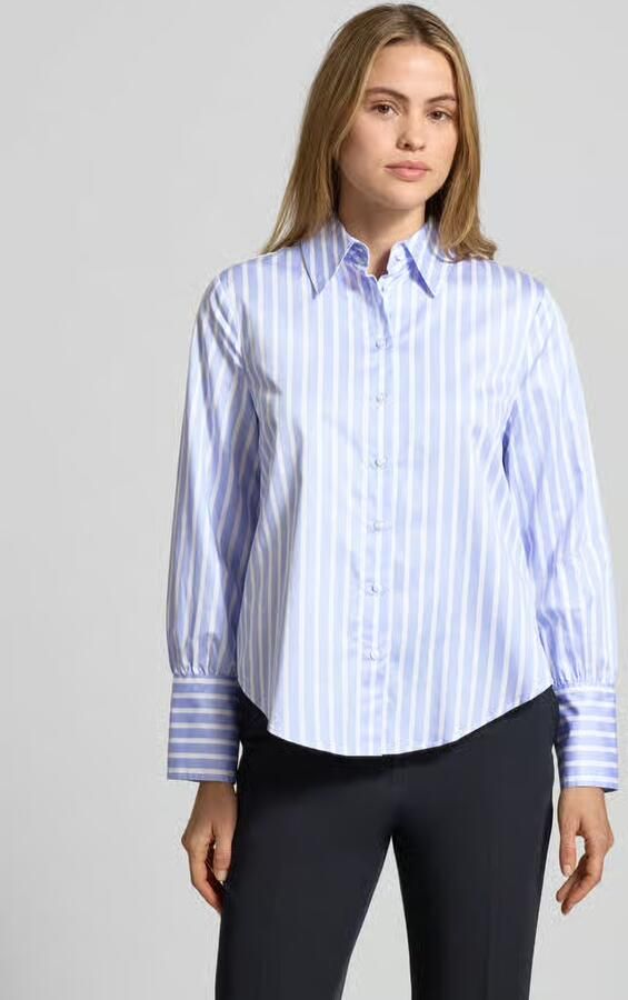 BRAX Regular fit blouse met knoopsluiting model 'VICA' - Foto 3