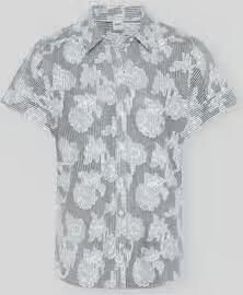 BRAX regular fit blouse met korte mouwen van puur katoen