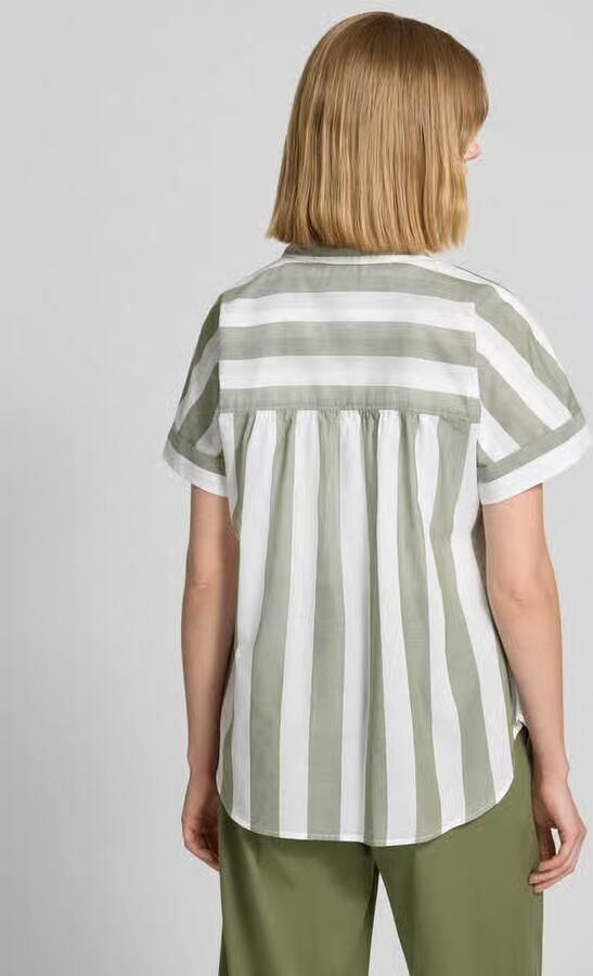 BRAX regular fit blouse van puur katoen
