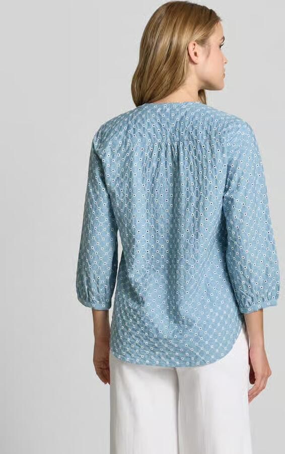 BRAX regular fit blouse van puur katoen model 'VELIA'
