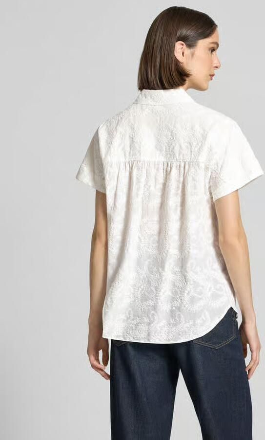 BRAX regular fit blouse van puur katoen model 'VIV'