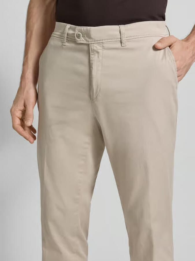 BRAX regular fit broek met achterzakken model 'Evans'