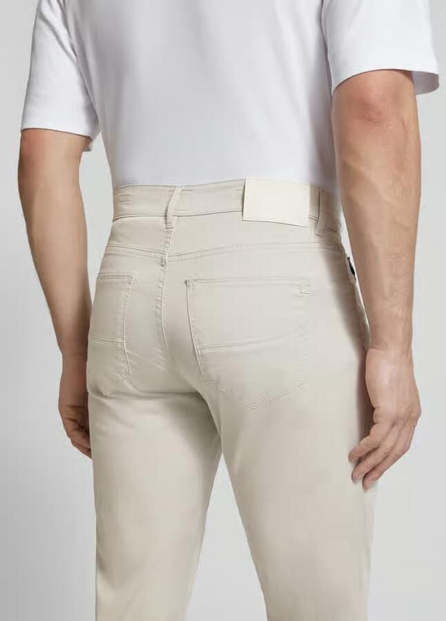 BRAX regular fit broek met structuurpatroon model 'Cadiz'