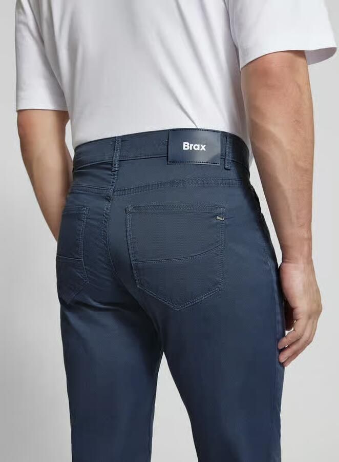 BRAX regular fit broek met structuurpatroon model 'Cadiz'