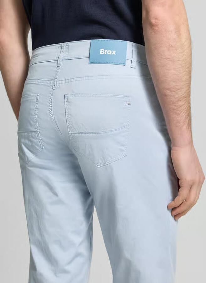 BRAX regular fit broek met structuurpatroon model 'Cadiz'