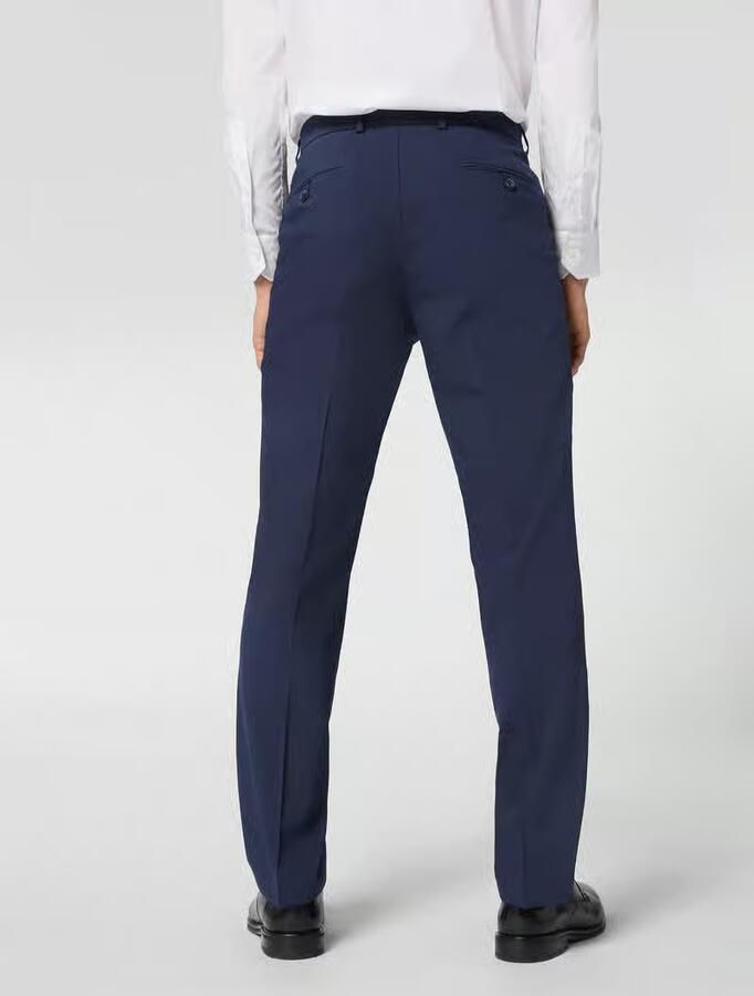 BRAX Regular Fit broek van scheerwolmix met stretchgehalte model 'Enrico'