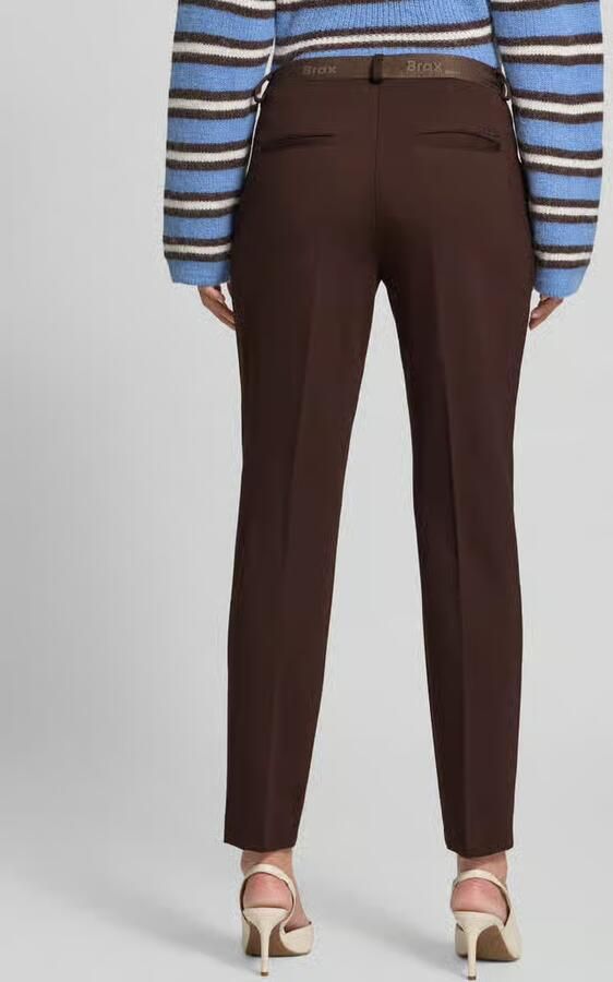 BRAX Regular fit broek van viscosemix model 'MARON' - Foto 2