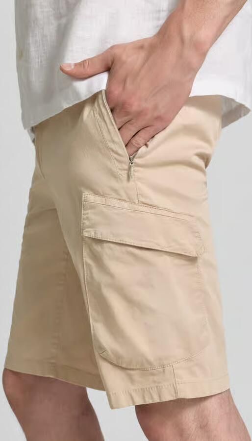 BRAX regular fit cargoshorts van katoenmix model 'Bastia'