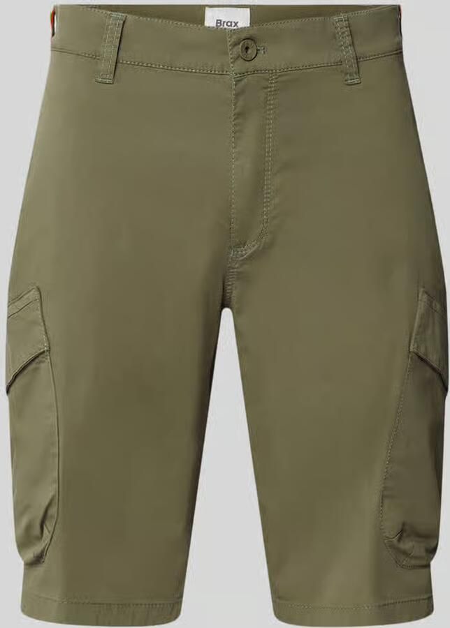 BRAX regular fit cargoshorts van katoenmix model 'Bastia' - Foto 2