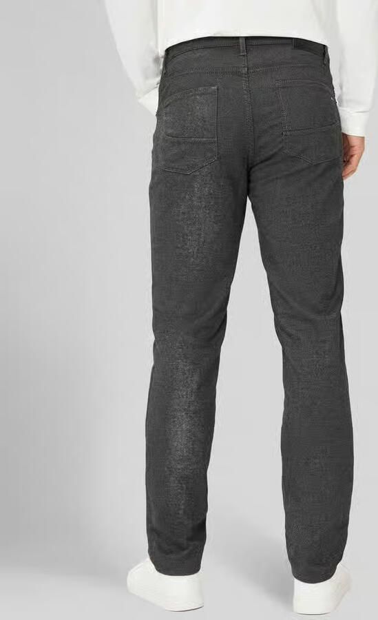BRAX Regular fit chino van katoenmix met viscose model 'Wool Look Flex' - Foto 2