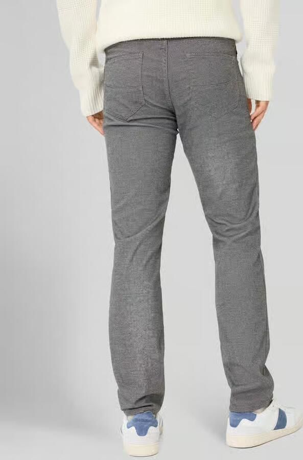 BRAX Regular fit chino van katoenmix met viscose model 'Wool Look Flex' - Foto 2