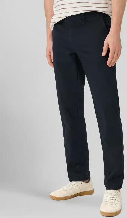 BRAX Regular fit chino van katoenmix model 'Evans' - Foto 2