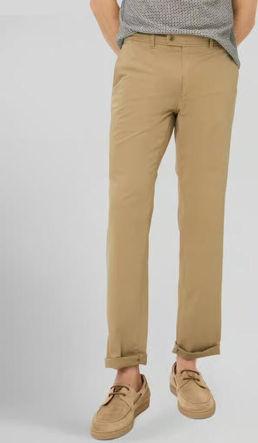BRAX Regular fit chino van katoenmix model 'Evans' - Foto 2