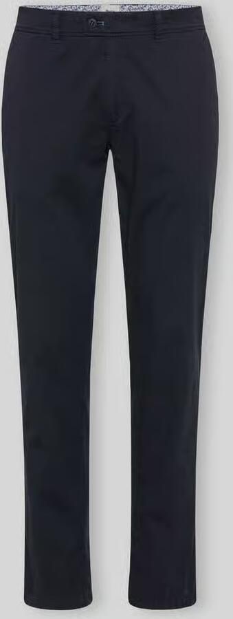 BRAX Regular fit chino van katoenmix model 'Evans' - Foto 3