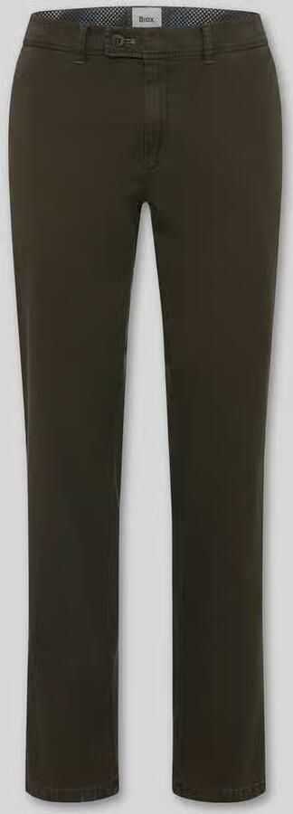 BRAX Regular fit chino van katoenmix model 'Evans' - Foto 3