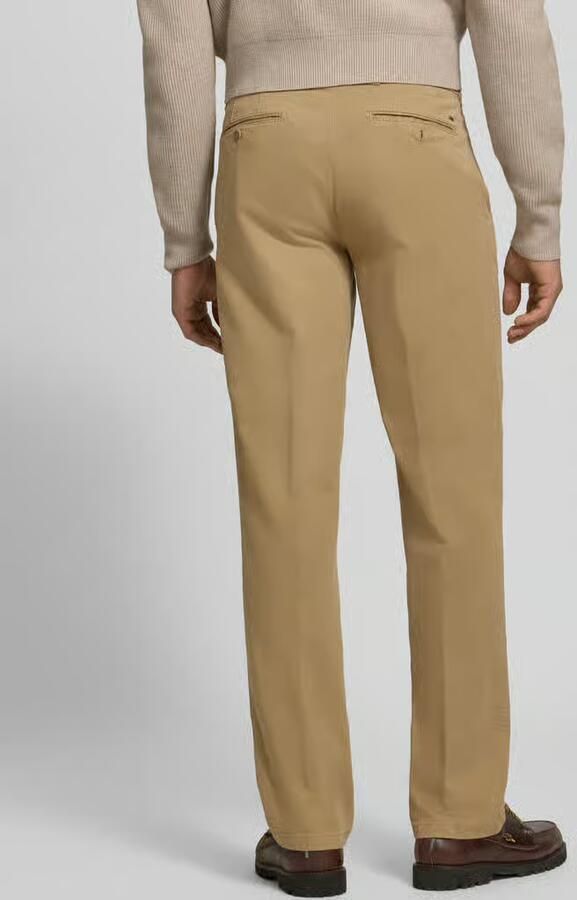 BRAX Regular fit chino van katoenmix model 'Evans' - Foto 3