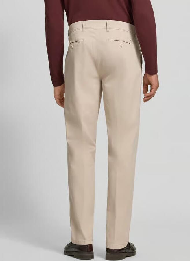 BRAX Regular fit chino van katoenmix model 'Evans' - Foto 3