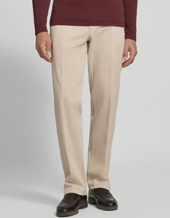 BRAX Regular fit chino van katoenmix model 'Evans' - Foto 2