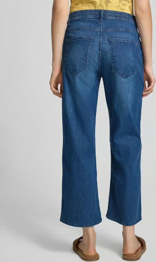 BRAX regular fit culotte van katoenmix
