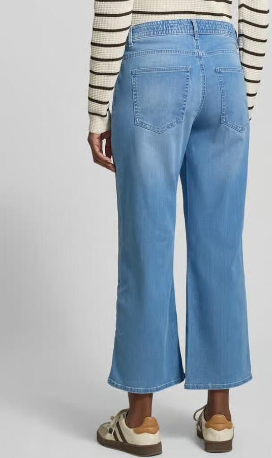 BRAX regular fit culotte van katoenmix