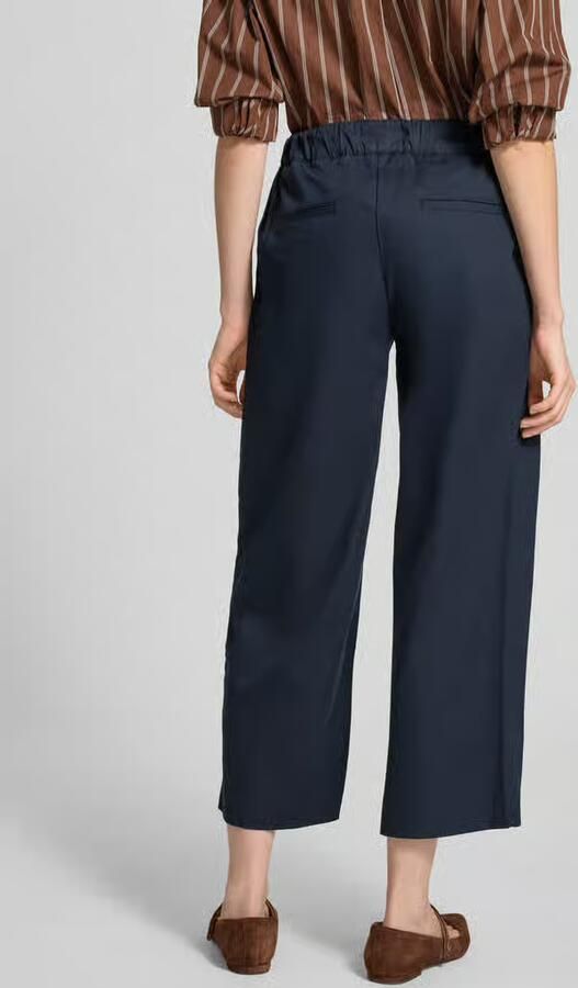 BRAX regular fit culotte van katoenmix