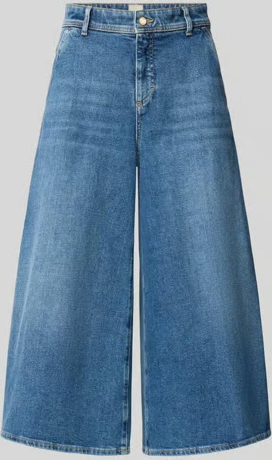 BRAX regular fit culotte van katoenmix model 'Melli S'