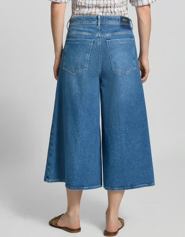 BRAX regular fit culotte van katoenmix model 'Melli S' - Foto 2