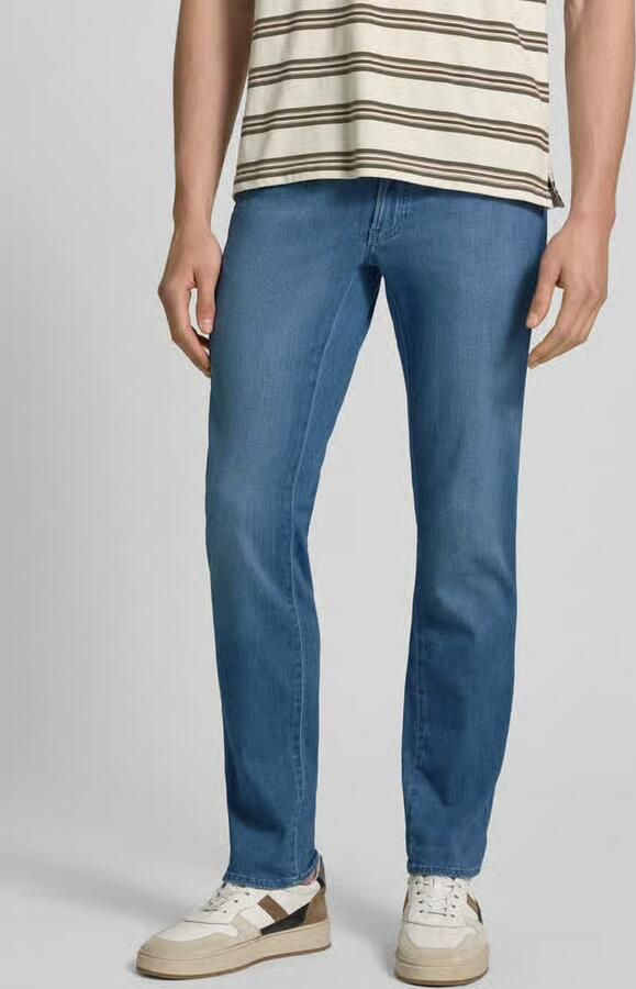 BRAX regular fit jeans van katoenmix met viscose en zijdege model 'Chuck' - Foto 2