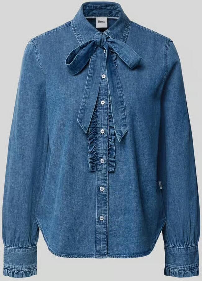 BRAX Regular fit jeanshemd van puur katoen model 'VICTORIA'