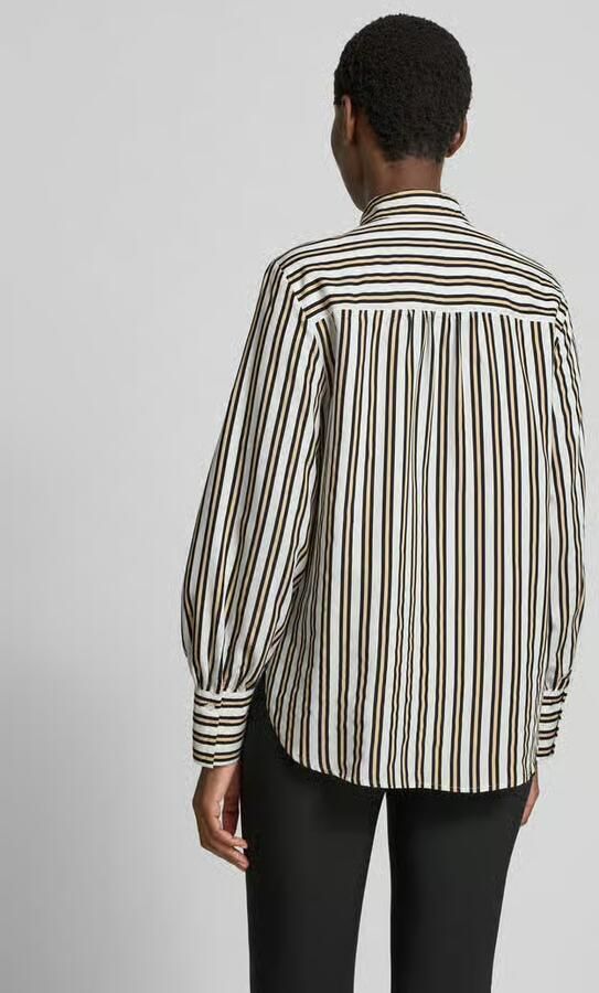 BRAX Regular fit overhemdblouse met manchetten model 'STYLE.VIC'