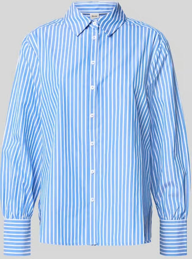 BRAX Regular fit overhemdblouse van puur katoen model 'VIC'