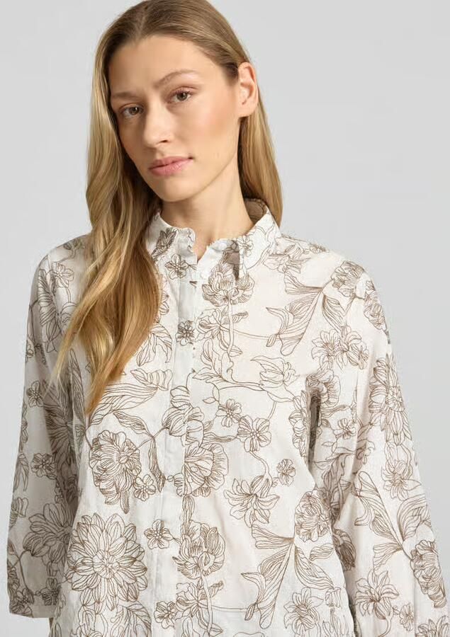 BRAX regular fit overhemdblouse van puur katoen model 'VIKI'