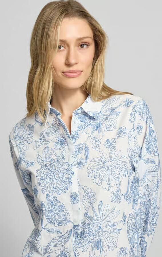 BRAX regular fit overhemdblouse van puur katoen model 'VIKI'
