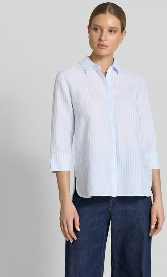 BRAX regular fit overhemdblouse van puur katoen model 'VIKI' - Foto 3